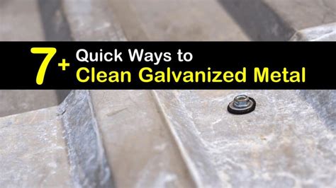 cleaning galvanized sheet metal|removing paint from galvanized metal.